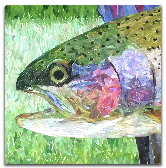 fish mosaic