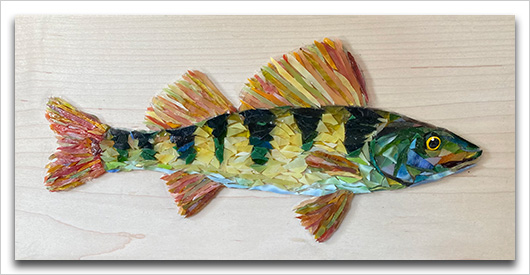 fish mosaic
