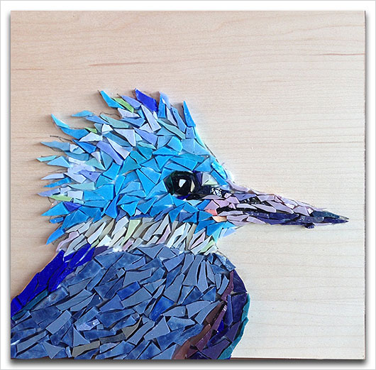 bird mosaic