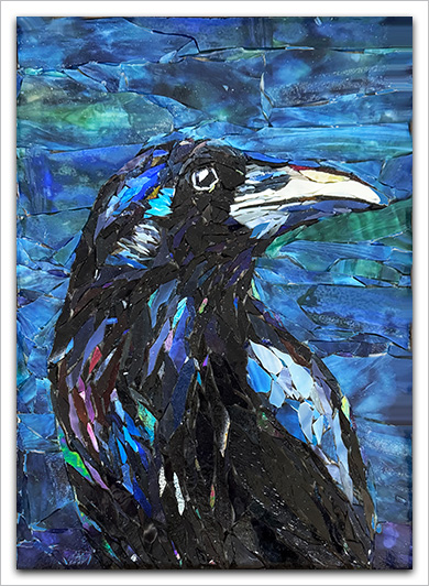 bird mosaic