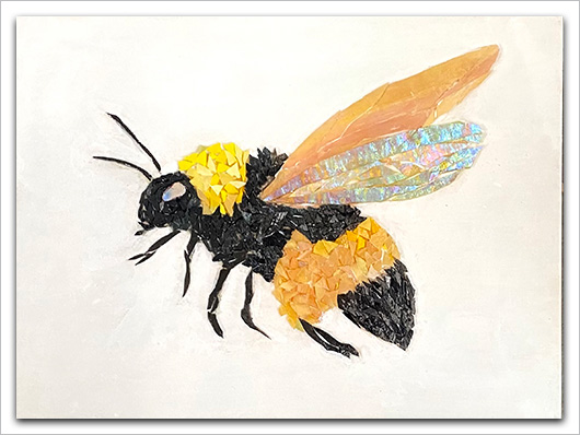bee mosaic